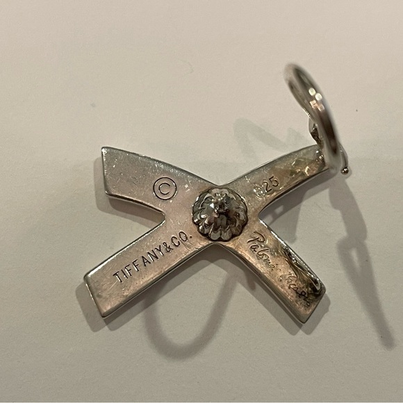 Tiffany and Co. silver X earrings - Picture 5 of 5